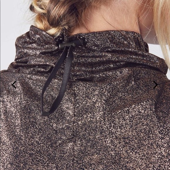 Fabletics Liora Metallic Funnel Neck Pullo… - Picture 4 of 14